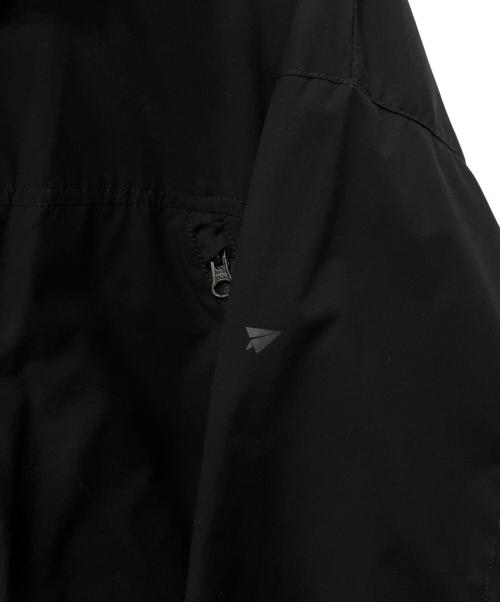 PAPERSKY（ペーパースカイ）PAPERSKY (ペーパースカイ) フードブルゾン ブラック サイズ:Lの古着・服飾アイテム