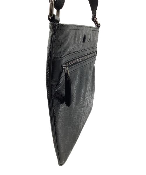 GUCCI（グッチ）GUCCI (グッチ) GG　インプリメ　ショルダーバッグ ブラックの古着・服飾アイテム