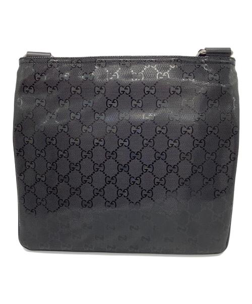 GUCCI（グッチ）GUCCI (グッチ) GG　インプリメ　ショルダーバッグ ブラックの古着・服飾アイテム