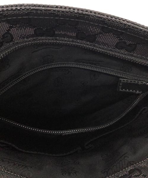 GUCCI（グッチ）GUCCI (グッチ) GG　インプリメ　ショルダーバッグ ブラックの古着・服飾アイテム