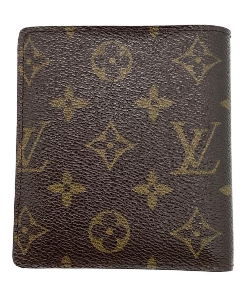 LOUIS VUITTON（ルイ ヴィトン）LOUIS VUITTON (ルイ ヴィトン) モノグラム　ポルトビエ 10 カルトクレディ　2つ折り財布 ブラウンの古着・服飾アイテム