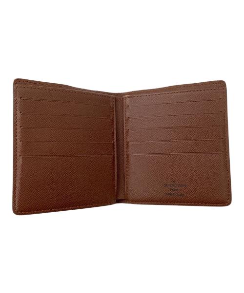 LOUIS VUITTON（ルイ ヴィトン）LOUIS VUITTON (ルイ ヴィトン) モノグラム　ポルトビエ 10 カルトクレディ　2つ折り財布 ブラウンの古着・服飾アイテム