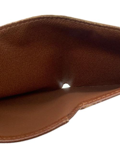 LOUIS VUITTON（ルイ ヴィトン）LOUIS VUITTON (ルイ ヴィトン) モノグラム　ポルトビエ 10 カルトクレディ　2つ折り財布 ブラウンの古着・服飾アイテム