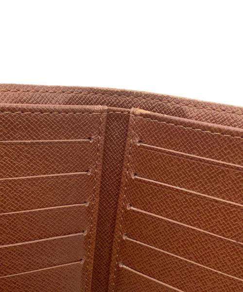 LOUIS VUITTON（ルイ ヴィトン）LOUIS VUITTON (ルイ ヴィトン) モノグラム　ポルトビエ 10 カルトクレディ　2つ折り財布 ブラウンの古着・服飾アイテム