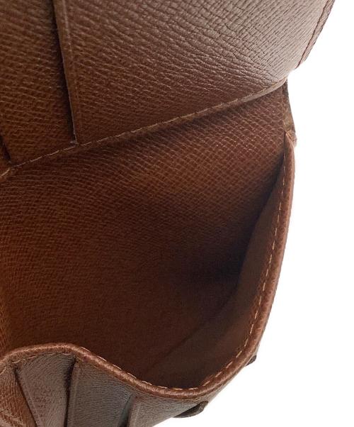 LOUIS VUITTON（ルイ ヴィトン）LOUIS VUITTON (ルイ ヴィトン) モノグラム　ポルトビエ 10 カルトクレディ　2つ折り財布 ブラウンの古着・服飾アイテム