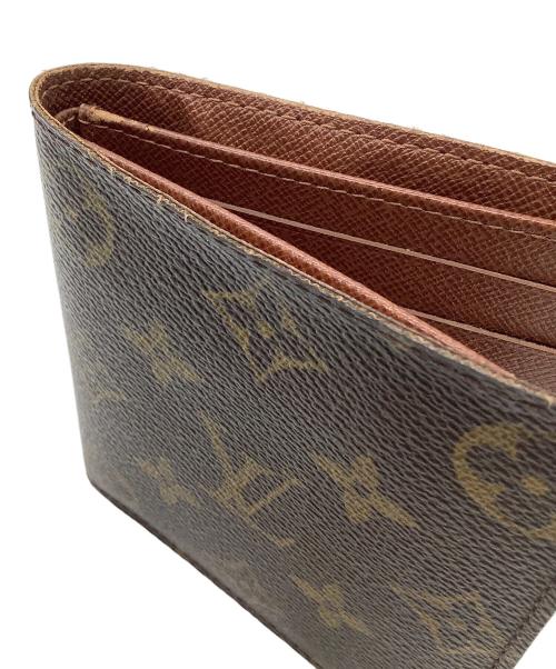 LOUIS VUITTON（ルイ ヴィトン）LOUIS VUITTON (ルイ ヴィトン) モノグラム　ポルトビエ 10 カルトクレディ　2つ折り財布 ブラウンの古着・服飾アイテム