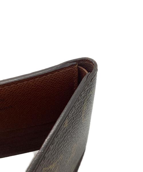 LOUIS VUITTON（ルイ ヴィトン）LOUIS VUITTON (ルイ ヴィトン) モノグラム　ポルトビエ 10 カルトクレディ　2つ折り財布 ブラウンの古着・服飾アイテム