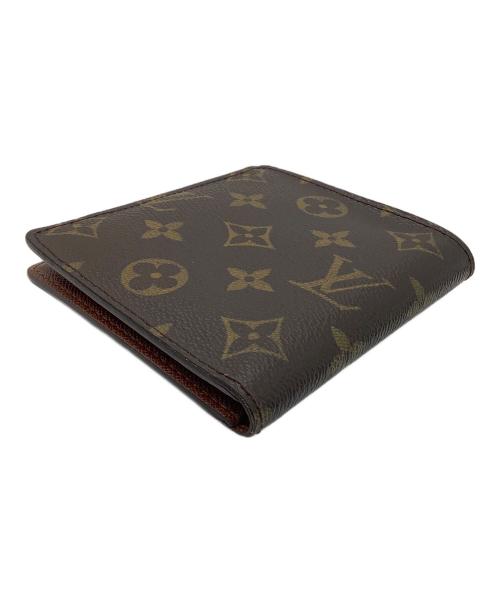 LOUIS VUITTON（ルイ ヴィトン）LOUIS VUITTON (ルイ ヴィトン) モノグラム　ポルトビエ 10 カルトクレディ　2つ折り財布 ブラウンの古着・服飾アイテム