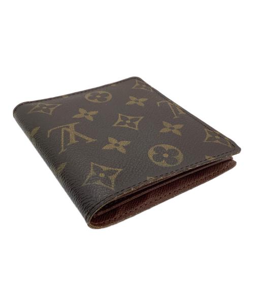 LOUIS VUITTON（ルイ ヴィトン）LOUIS VUITTON (ルイ ヴィトン) モノグラム　ポルトビエ 10 カルトクレディ　2つ折り財布 ブラウンの古着・服飾アイテム