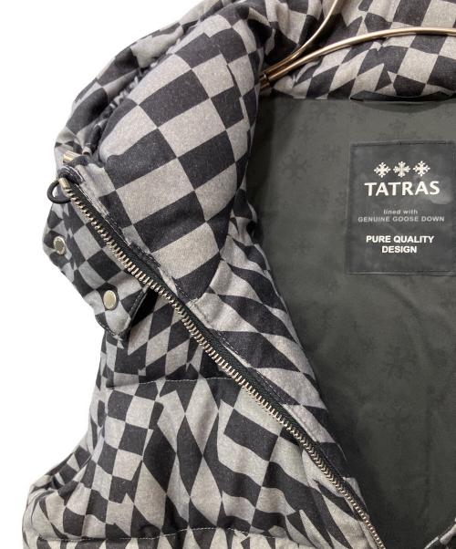 TATRAS（タトラス）TATRAS (タトラス) ダウンベスト ブラック×グレー サイズ:2の古着・服飾アイテム