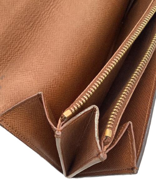 LOUIS VUITTON（ルイ ヴィトン）LOUIS VUITTON (ルイ ヴィトン) モノグラム　ポルトモネ・クレディ　長財布 ブラウンの古着・服飾アイテム