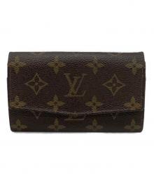 LOUIS VUITTON（ルイ ヴィトン）の古着「モノグラム　2つ折り財布」｜ブラウン