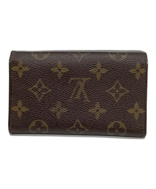 LOUIS VUITTON（ルイ ヴィトン）LOUIS VUITTON (ルイ ヴィトン) モノグラム　2つ折り財布 ブラウンの古着・服飾アイテム