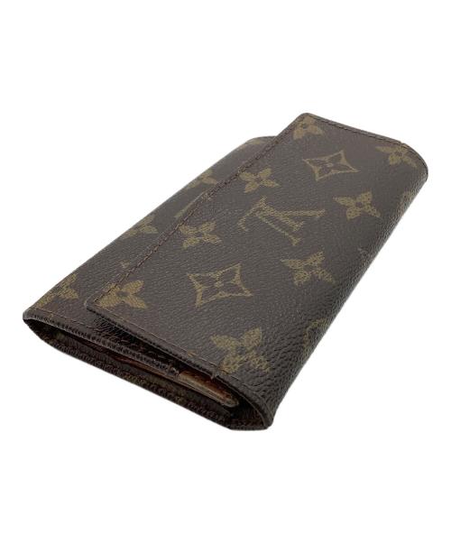 LOUIS VUITTON（ルイ ヴィトン）LOUIS VUITTON (ルイ ヴィトン) モノグラム　2つ折り財布 ブラウンの古着・服飾アイテム