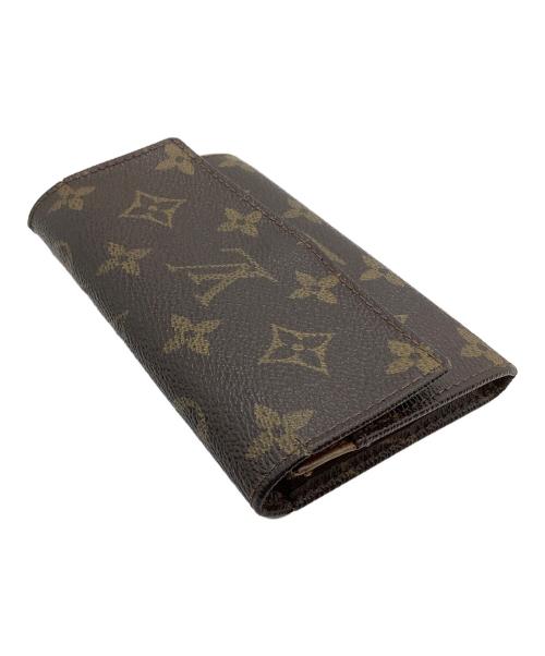 LOUIS VUITTON（ルイ ヴィトン）LOUIS VUITTON (ルイ ヴィトン) モノグラム　2つ折り財布 ブラウンの古着・服飾アイテム
