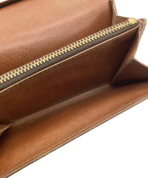 LOUIS VUITTON（ルイ ヴィトン）LOUIS VUITTON (ルイ ヴィトン) モノグラム　2つ折り財布 ブラウンの古着・服飾アイテム