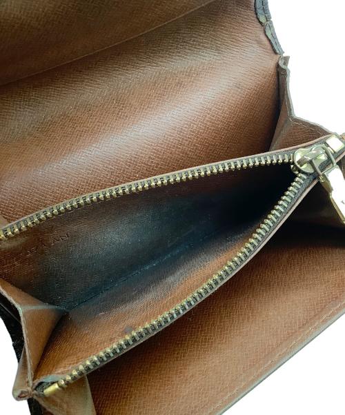 LOUIS VUITTON（ルイ ヴィトン）LOUIS VUITTON (ルイ ヴィトン) モノグラム　2つ折り財布 ブラウンの古着・服飾アイテム