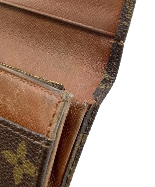 LOUIS VUITTON（ルイ ヴィトン）LOUIS VUITTON (ルイ ヴィトン) モノグラム　2つ折り財布 ブラウンの古着・服飾アイテム