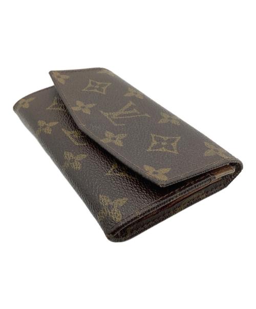 LOUIS VUITTON（ルイ ヴィトン）LOUIS VUITTON (ルイ ヴィトン) モノグラム　2つ折り財布 ブラウンの古着・服飾アイテム