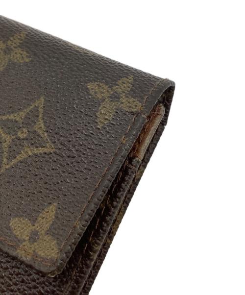 LOUIS VUITTON（ルイ ヴィトン）LOUIS VUITTON (ルイ ヴィトン) モノグラム　2つ折り財布 ブラウンの古着・服飾アイテム