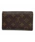 LOUIS VUITTON (ルイ ヴィトン) モノグラム　2つ折り財布 ブラウン：10000円