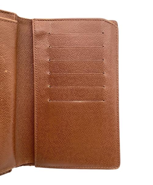 LOUIS VUITTON（ルイ ヴィトン）LOUIS VUITTON (ルイ ヴィトン) モノグラム　ポルトトレゾール エテュイパピエ　3つ折り財布 ブラウンの古着・服飾アイテム
