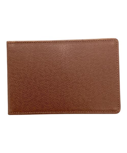 LOUIS VUITTON（ルイ ヴィトン）LOUIS VUITTON (ルイ ヴィトン) モノグラム　ポルトトレゾール エテュイパピエ　3つ折り財布 ブラウンの古着・服飾アイテム