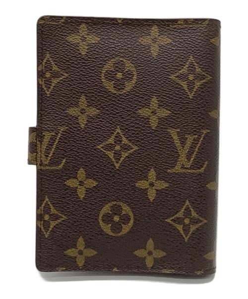 LOUIS VUITTON（ルイ ヴィトン）LOUIS VUITTON (ルイ ヴィトン) モノグラム　アジェンダPM　手帳カバー ブラウンの古着・服飾アイテム