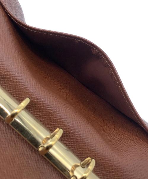 LOUIS VUITTON（ルイ ヴィトン）LOUIS VUITTON (ルイ ヴィトン) モノグラム　アジェンダPM　手帳カバー ブラウンの古着・服飾アイテム