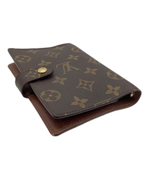 LOUIS VUITTON（ルイ ヴィトン）LOUIS VUITTON (ルイ ヴィトン) モノグラム　アジェンダPM　手帳カバー ブラウンの古着・服飾アイテム