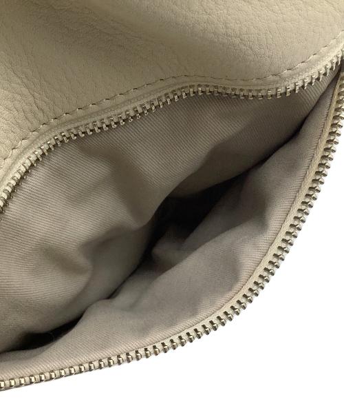 MOTHERHOUSE（マザーハウス）MOTHERHOUSE (マザーハウス) Round Moon　トートバッグ ベージュの古着・服飾アイテム