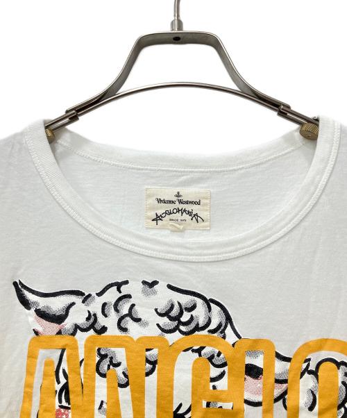 Vivienne Westwood（ヴィヴィアンウエストウッド）Vivienne Westwood (ヴィヴィアンウエストウッド) 半袖Tシャツ ホワイト サイズ:40の古着・服飾アイテム