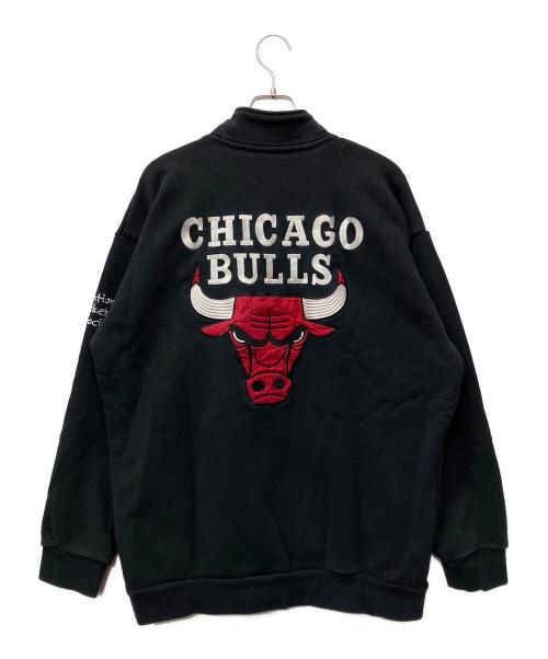 NBA（エヌビーエー）NBA (エヌビーエー) ハーフジップスウェット ブラック サイズ:Lの古着・服飾アイテム