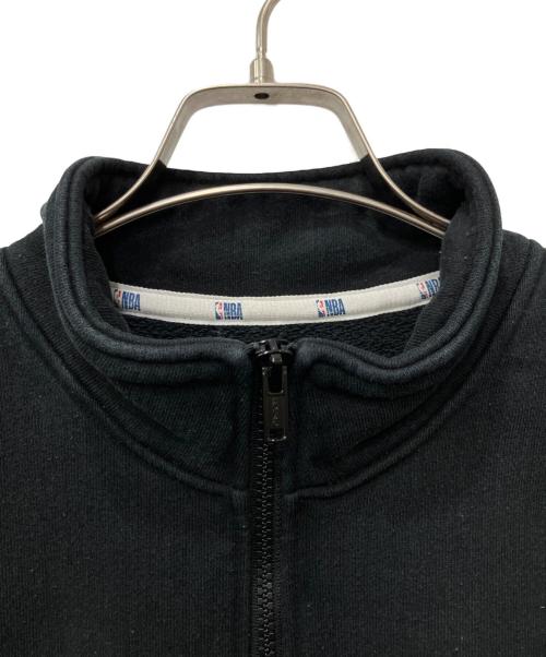 NBA（エヌビーエー）NBA (エヌビーエー) ハーフジップスウェット ブラック サイズ:Lの古着・服飾アイテム