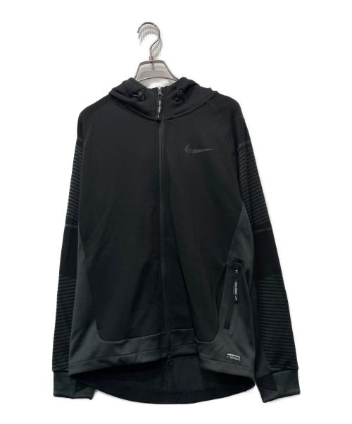 NIKE（ナイキ）NIKE (ナイキ) ジップパーカー ブラック サイズ:L 未使用品の古着・服飾アイテム