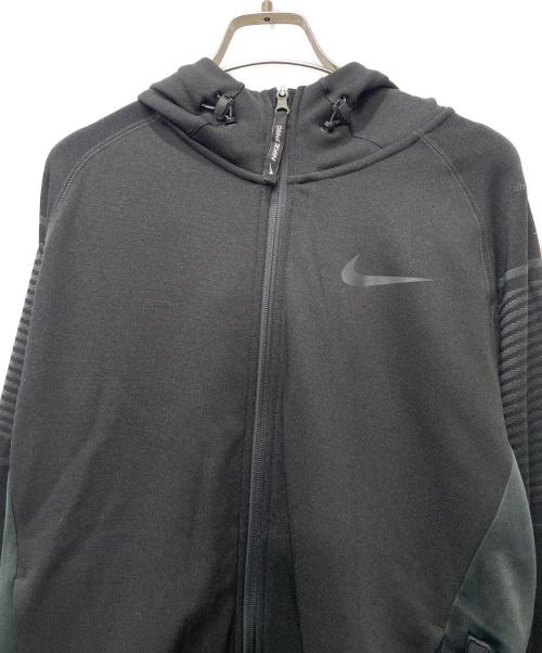 NIKE（ナイキ）NIKE (ナイキ) ジップパーカー ブラック サイズ:L 未使用品の古着・服飾アイテム