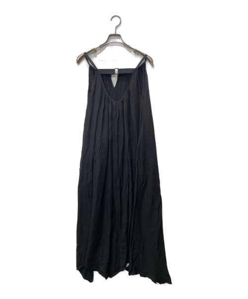 CHAOS（カオス）CHAOS (カオス) キャミソールワンピース ブラック サイズ:Fの古着・服飾アイテム