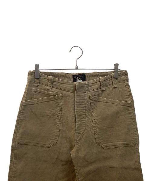 RRL（ダブルアールエル）RRL (ダブルアールエル) M-35 BUCKLE BACK PANTS ベージュ サイズ:76cmの古着・服飾アイテム