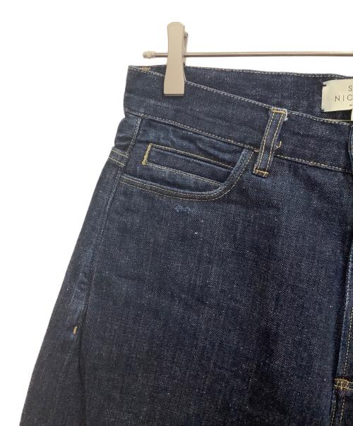 STUDIO NICHOLSON（スタジオ ニコルソン）STUDIO NICHOLSON (スタジオ ニコルソン) デニムパンツ レッドの古着・服飾アイテム