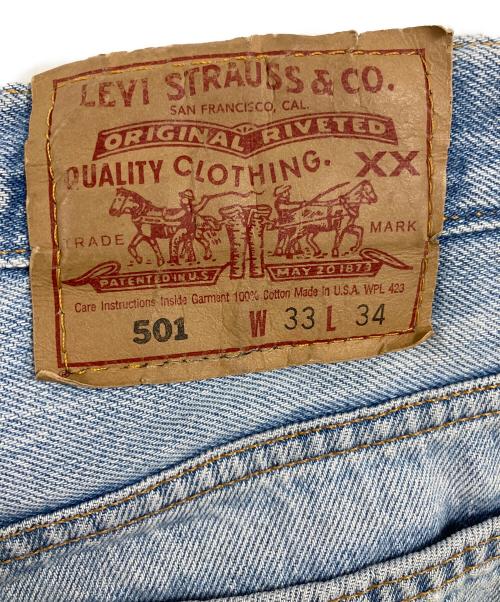 LEVI'S（リーバイス）LEVI'S (リーバイス) デニムパンツ ライトブルー サイズ: W33×L34の古着・服飾アイテム