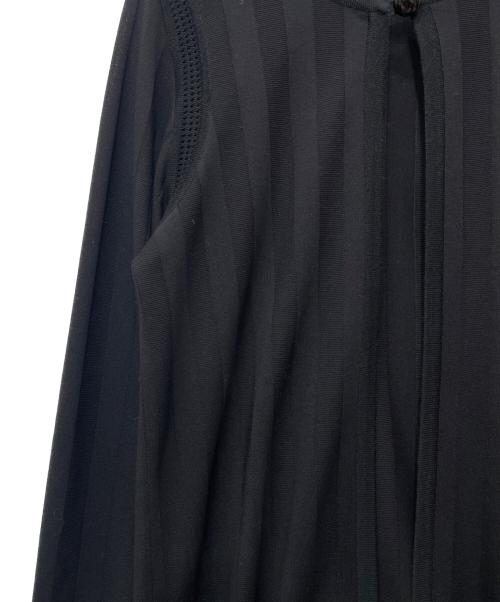 Yves Saint Laurent（イヴサンローラン）Yves Saint Laurent (イヴサンローラン) 薄手カーディガン ブラック サイズ:Mの古着・服飾アイテム