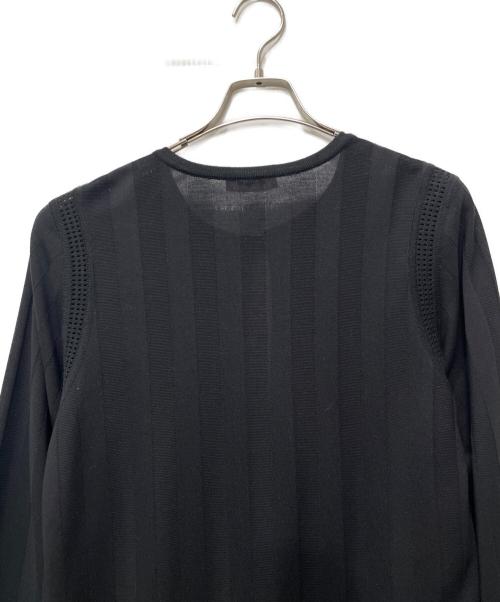Yves Saint Laurent（イヴサンローラン）Yves Saint Laurent (イヴサンローラン) 薄手カーディガン ブラック サイズ:Mの古着・服飾アイテム
