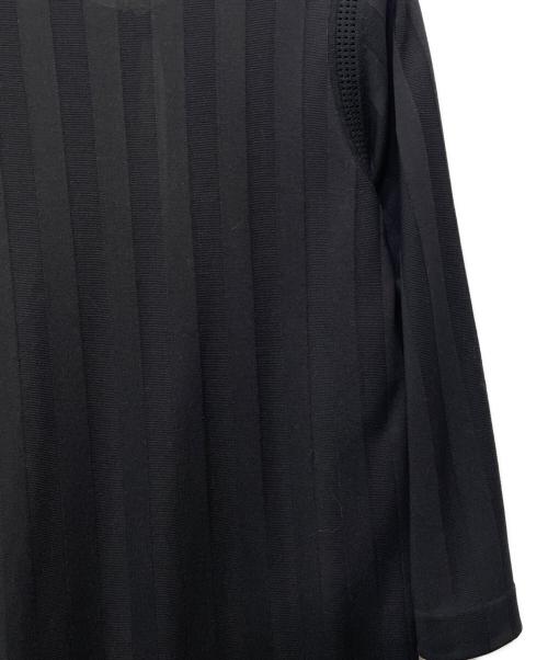 Yves Saint Laurent（イヴサンローラン）Yves Saint Laurent (イヴサンローラン) 薄手カーディガン ブラック サイズ:Mの古着・服飾アイテム