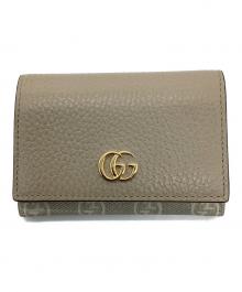 GUCCI（グッチ）の古着「ダブルG カードケース（名刺入れ）」｜ベージュ
