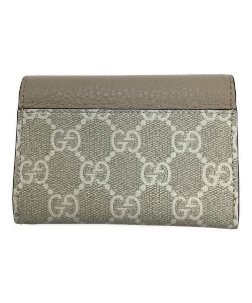 GUCCI（グッチ）GUCCI (グッチ) ダブルG カードケース（名刺入れ） ベージュの古着・服飾アイテム