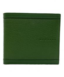 BVLGARI（ブルガリ）の古着「2つ折り財布」｜グリーン