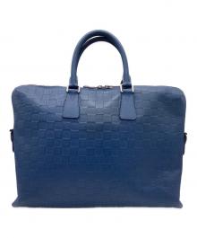 LOUIS VUITTON（ルイ ヴィトン）の古着「ダミエ・アンフィニ　ポルトドキュマン・ジュール　」｜ネプテューヌブルー