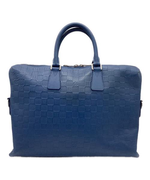 LOUIS VUITTON（ルイ ヴィトン）LOUIS VUITTON (ルイ ヴィトン) ダミエ・アンフィニ　ポルトドキュマン・ジュール　 ネプテューヌブルーの古着・服飾アイテム
