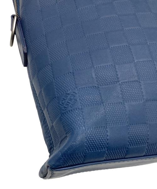 LOUIS VUITTON（ルイ ヴィトン）LOUIS VUITTON (ルイ ヴィトン) ダミエ・アンフィニ　ポルトドキュマン・ジュール　 ネプテューヌブルーの古着・服飾アイテム