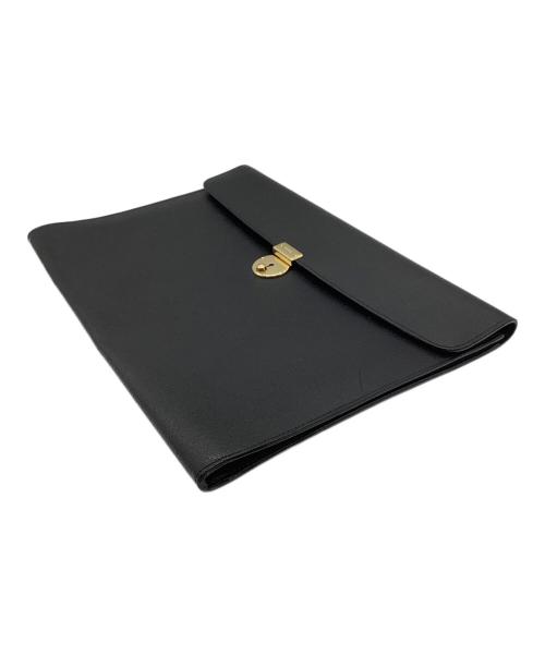 GUCCI（グッチ）GUCCI (グッチ) ドキュメントケース ブラックの古着・服飾アイテム